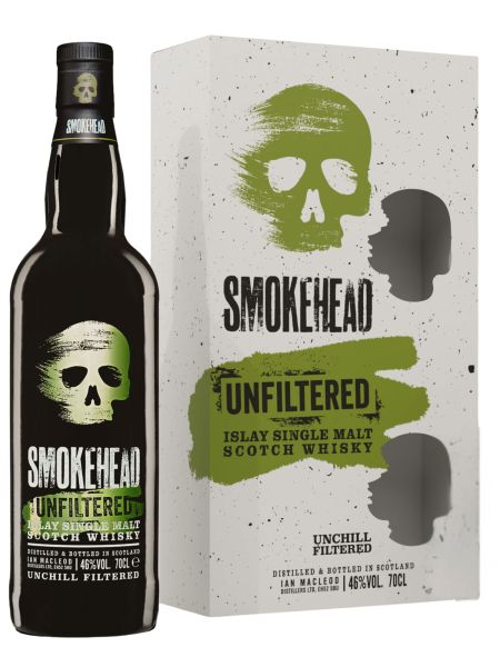 Coffret Smokehead Unfiltered + 2 verres - PRO